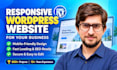design a responsive wordpress website for your business