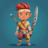 2d game art character design and concept art