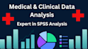 analyze medical and clinical research data using spss