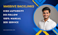 do  professional SEO backlink building for website authority
