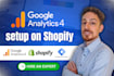 setup google tag manager on shopify