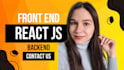react js front end web developer mern full stack reactjs next js node js angular