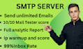 setup bulk mailing smtp sender softwere