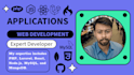 make custom web applications, expert in PHP, laravel, nodejs, and react