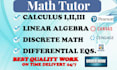 be your math tutor for calculus discrete math linear algebra statistics