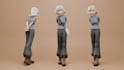 make high quality 3d stylized character modeling