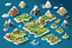 do isometric maps and illustrations