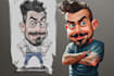 create bighead cartoon caricature from your photo