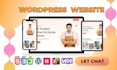 build wordpress website design or landing page design, elementor website design