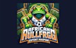 do creative african bullfrog mascot logo with source file in two days