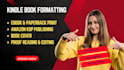 do professional book formatting , layout design, and publishing on amazon kdp