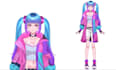 draw live2d vtuber model, 2d vtuber model, live2d rigging anime vtuber model