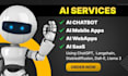 build custom ai apps, chatbots, and saas solutions using openai gpt