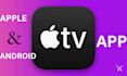 develop samsung app and apple TV app