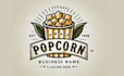 make professional popcorn logo design