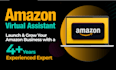 be your professional amazon fba virtual assistant, and amazon account manager