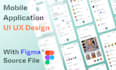 an outstanding mobile application designed in figma