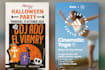 create creative ads poster or book visualization