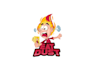 make cutting edge card game mascot logo