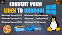 convert your linux vps to windows