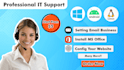 help as your technical support, IT engineer and consult web