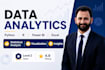 do data analytics, statistical analysis, data science projects in python and r