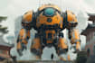make mecha robot gundam illustrations