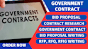 write winning government contract proposal bid proposal rfp government contract