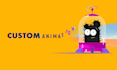 create a custom 2d logo animation or intro