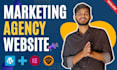 design a high converting digital marketing agency website