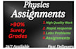 do physics projects, problems, labs and labs report
