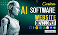 develop ai website, ai agent, ai web application, ai software developer