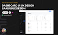 do saas UI UX design, dashboard UI UX design, dashboard design