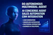 build autonomous multimodal agent ai concierge sales agent multichannel chatbot