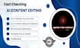 do fact checking ai content editing proofreading and humanise content