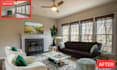 virtually stage and renovate your home to attract buyers