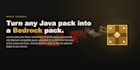 convert java resource packs nexo and itemsadder models to bedrock