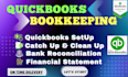 provide expert bookkeeping in quickbooks and xero
