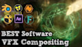 create 3d fire simulation, fire explosion, particle simulation vfx composition