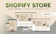 design professional shopify website and shopify dropshipping store