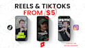edit tik tok video ads, reels and youtube shorts