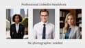 create ai generated linkedin profile photo headshots
