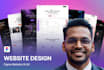 design website UX UI in figma