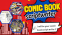 write a comic book, manga, japanese comic script, graphic novel, comic writing
