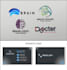 design brain, neuro, pharmacy, clinics and sciences logo