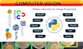 do computer vision, image processing, ml, deep learning and opencv in python