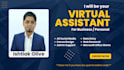 be your social media manager as a virtual assistant