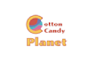 make awesome sweet cotton candy planet logo