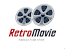 do movie retro intro logo design