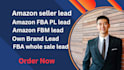 provide amazon seller lead generation